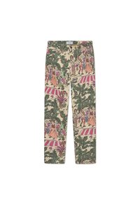 RYDER DANCING PANTS - Straight leg jeans - oil green