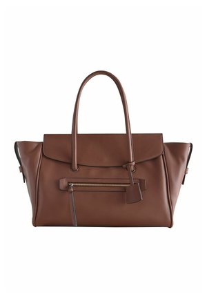Next, LARGE WINGED TOTE BAG - Shopping bag - tan brown