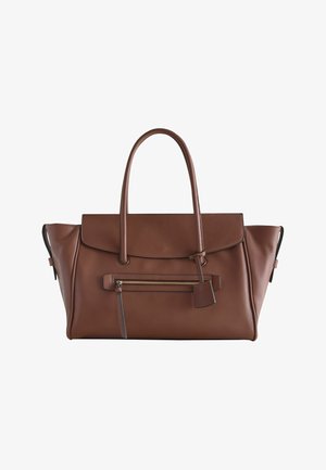 Next, LARGE WINGED TOTE BAG - Shopping bag - tan brown