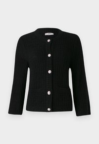 JDY JDYJANNE O NECK CARDIGAN - Cardigan - black