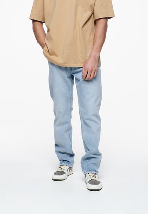 Jeans Straight Leg - light-blue denim
