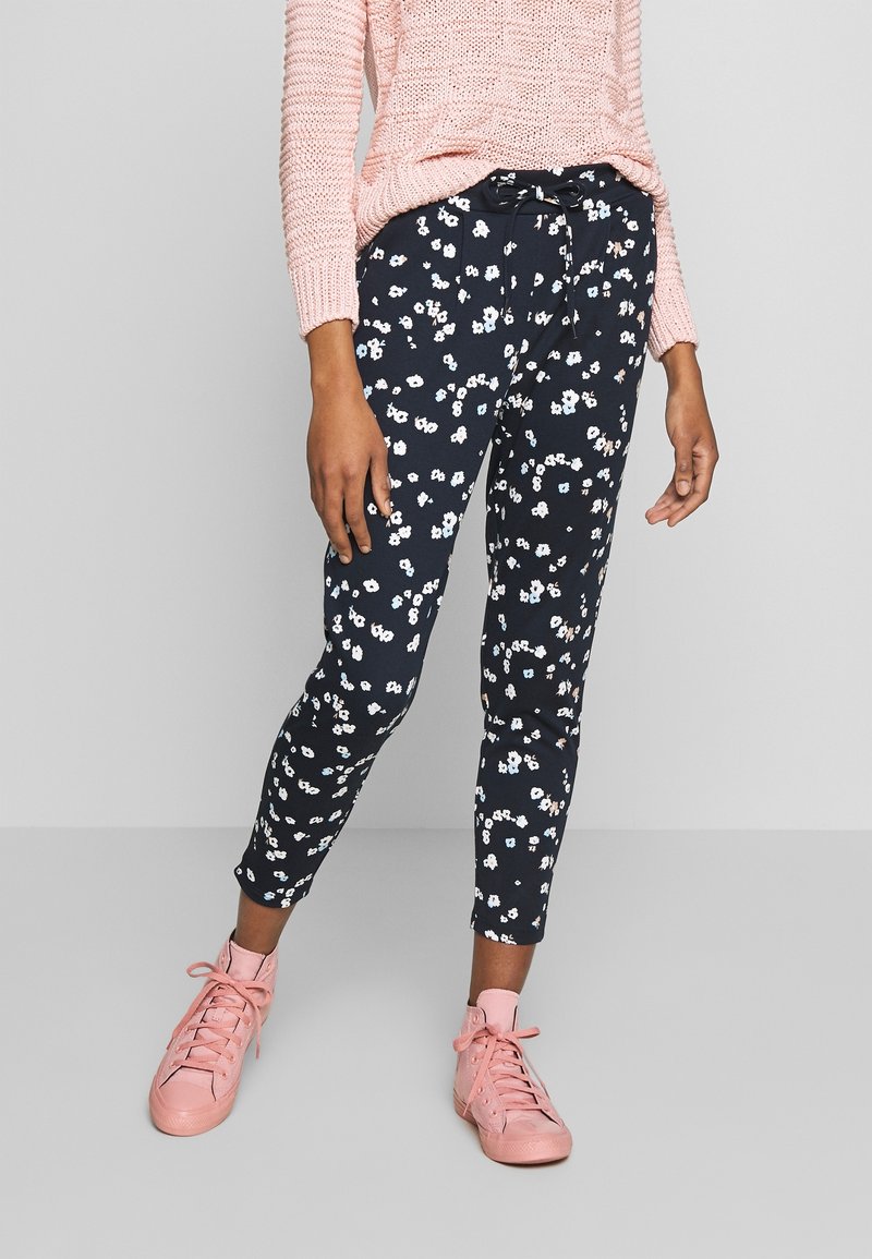 ICHI Kalhoty - dark blue