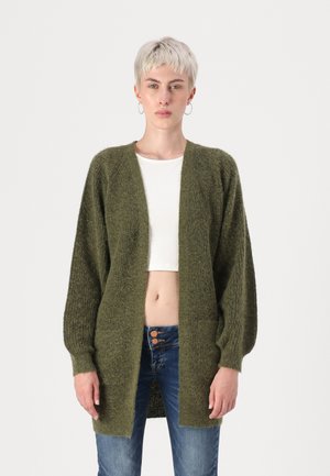 JDYINGEBORG CARDIGAN - Kardigán - dark green