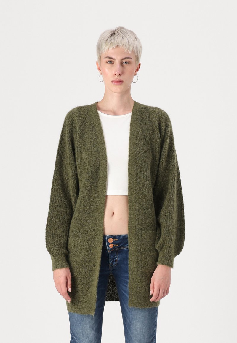 JDY JDYINGEBORG CARDIGAN - Kardiganas - dark green