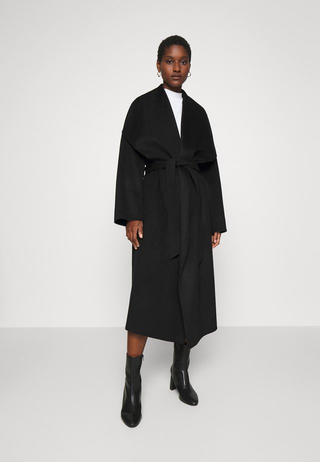 BATHROBE COAT - Kappa / rock - black