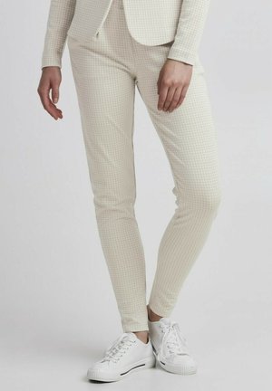 Trousers - beige