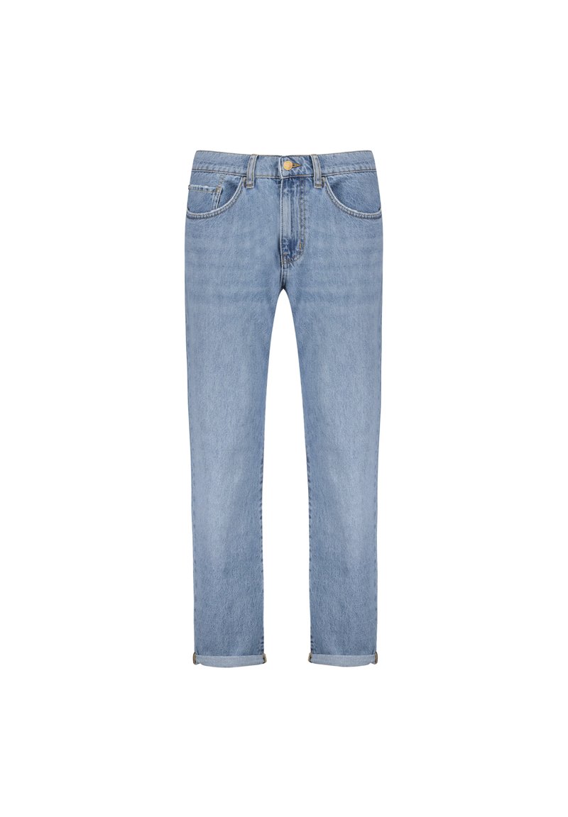 Faguo Straight leg jeans blauw denim/bluedenim