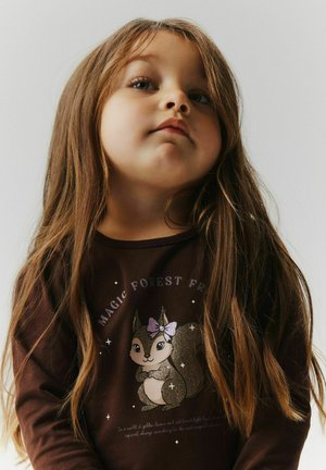 Name it, T-shirt à manches longues - chicory coffee