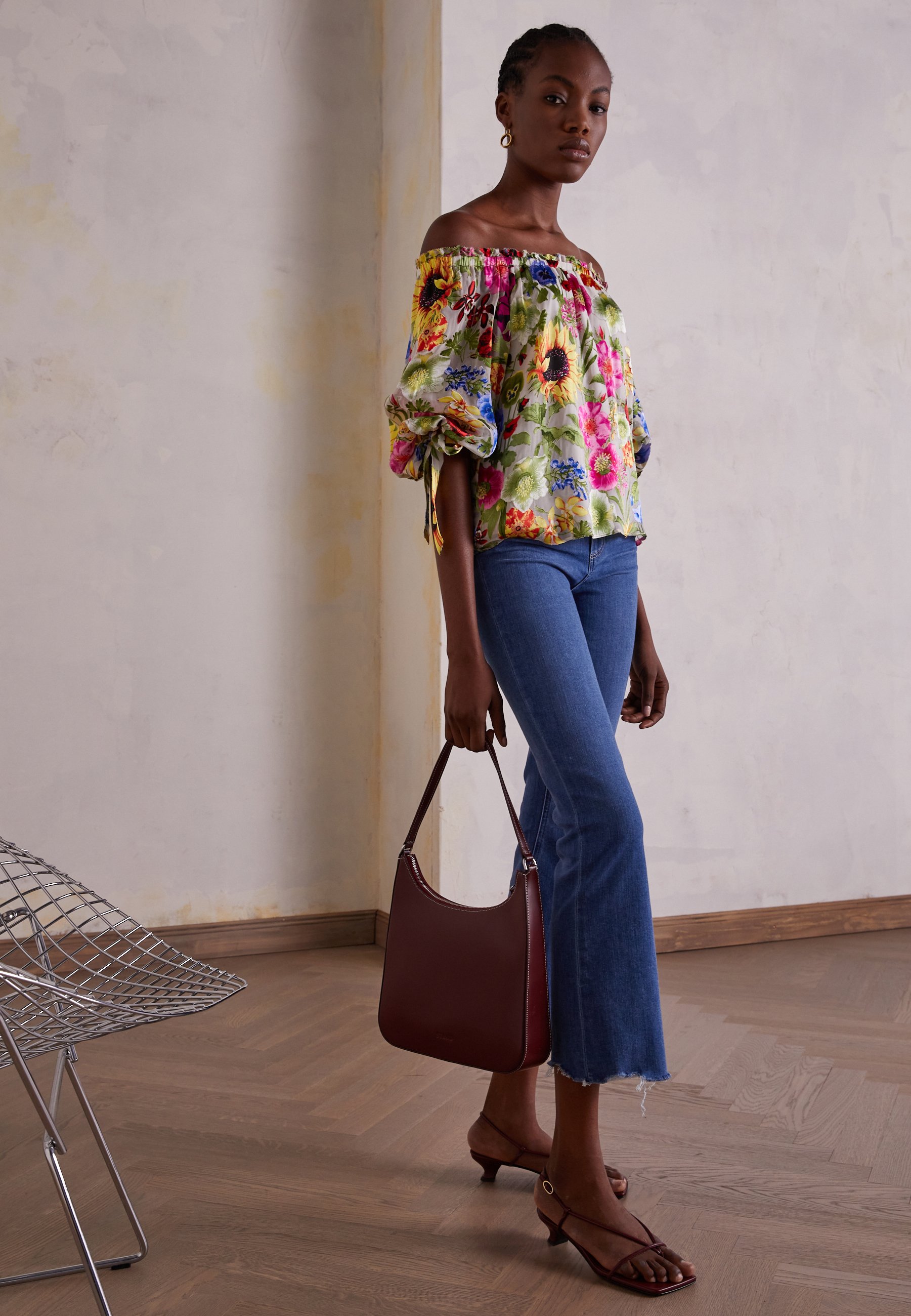 Paige CLAUDINE - Flared Jeans - seine 