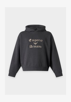 Emporio Armani, Mikina s kapucňou - blackened pearl