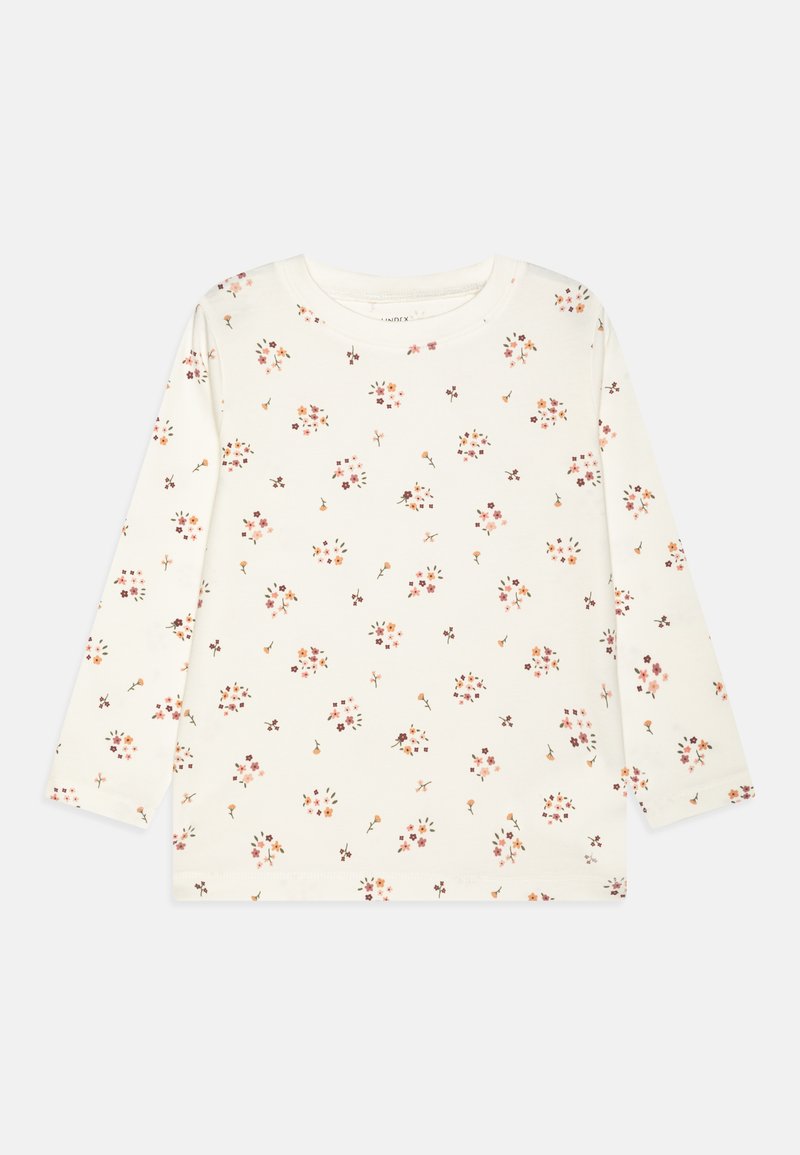 Lindex UNISEX - Tops ar garām piedurknēm - light dusty white