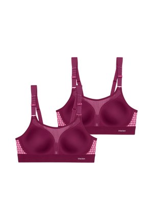 2-PACK TRIACTION EXTREME LITE - Bustier - dark wine