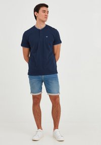 Blend BHPOLOSHIRT - T-shirt med print - dress blues