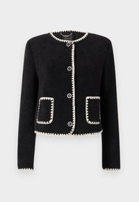 LUCILLA BUTTONED  - Kratka jakna - jet black