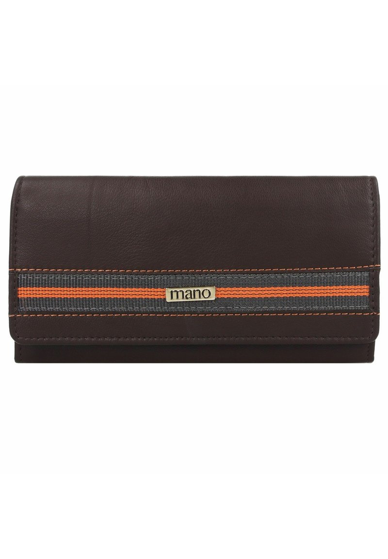 mano - DON LEONARDO RFID - Wallet - dunkelbraun, Enlarge