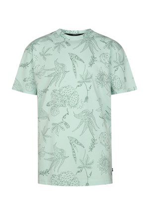 ALL-OVER PRINT  AGAVE - Camiseta estampada - cool mint