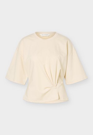 MSCH Copenhagen, NORIEL TEE - T-shirt con stampa - bleached sand