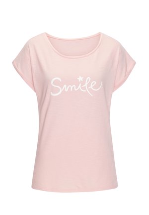 Print T-shirt - peach