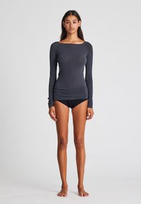 GAI+LISVA AMALIE SOLID - Bluză cu mânecă lungă - dark grey