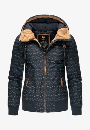 Ragwear NUGGIE ZIG ZAG INTL - Winterjacke - dark green/dunkelgrün | Übergangsjacken