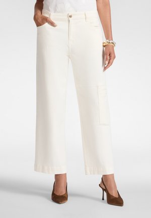 CARGO - Flared Jeans - bianco