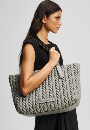WEAVE LG TOTE - Tote bag - grey