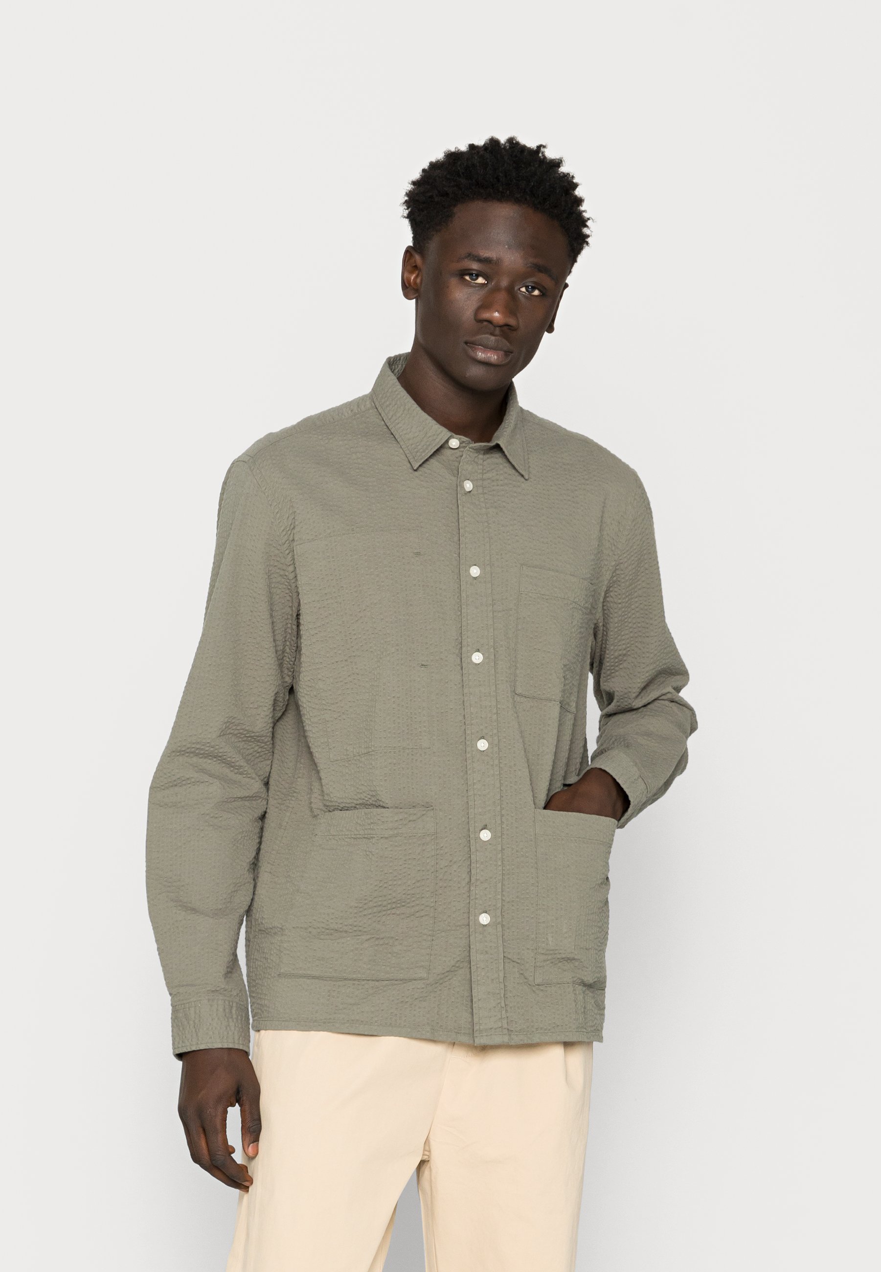 our legacy puffed pocket shirt jacket