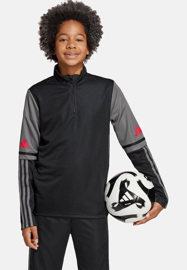 SQUADRA HALFZIP - Langarmshirt - schwarzgrau