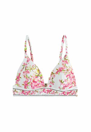 REGULAR FLORAL  - Bikini-Top - white floral