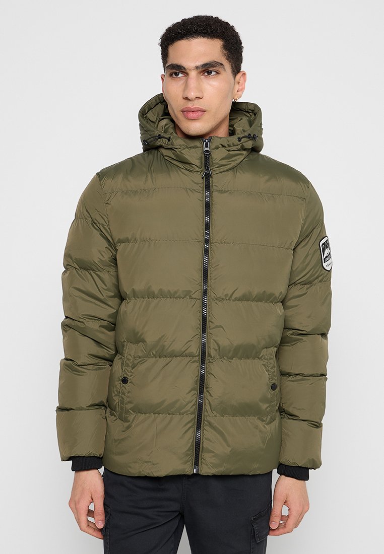 INDICODE JEANS Outdoorjas olijfgroen INDICODE JEANS Outdoorjas olijfgroen