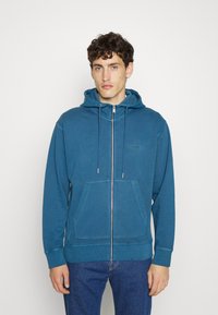 BOSS ZEFADE - Camisola com fecho - medium blue