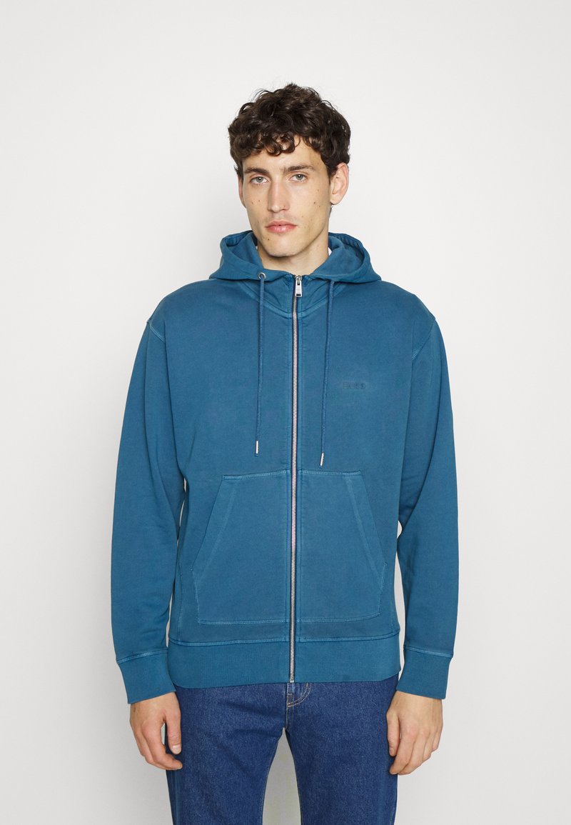 BOSS ZEFADE - Camisola com fecho - medium blue