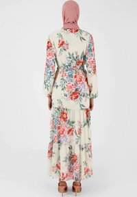 Modanisa FLORAL BUTTON COLLAR  - MODEST - REFKA - Maxi-jurk - multi coloured