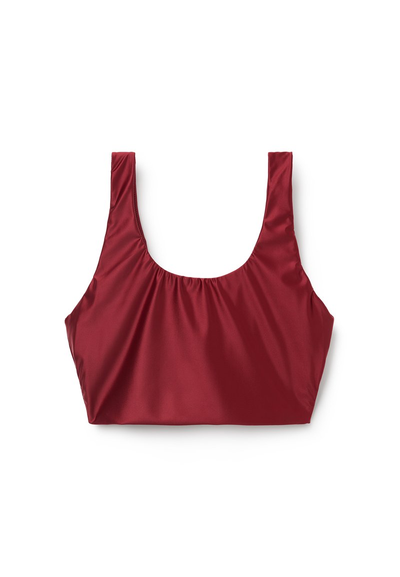 Calzedonia SUPER SHINE - Bluse - dark red