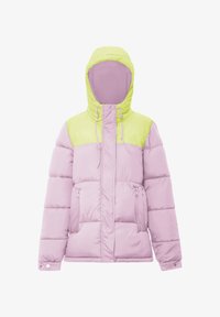 Geselecteerd, macaron pink/saure limette