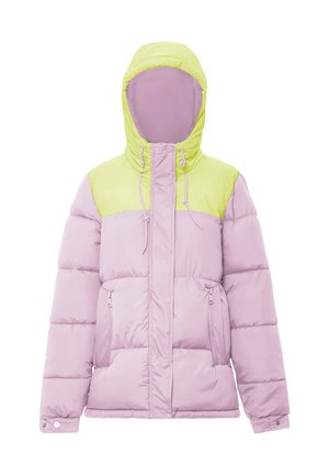 WATTIERTE - Vinterjakker - macaron pink/saure limette