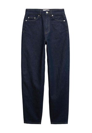 Marks & Spencer, MOM HIGH WAISTED ANKLE GRAZER  - Jean Mom - indigo mix