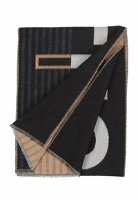 bugatti DOUBLEFACE CASHMINK LETTERING - MADE IN GERMANY - Fular - navy