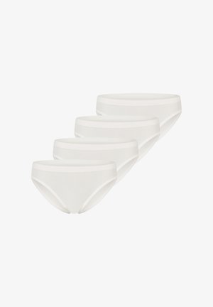 4ER PACK GO SENSE - Bas de bikini - silk white