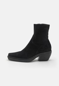 Copenhagen - CPH235  - Botine cowboy/biker - black Imagine miniatură 1