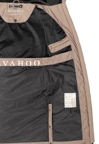 Navahoo Wintermantel - taupe grey
