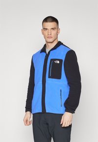 The North Face - YUMIORI FULL ZIP - Flīsa jaka - solar blue/black Miniatūras attēls 1