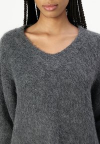 Modström KANEMD - Pulover - dark grey melange