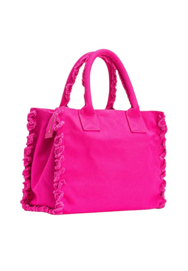 BEACH RICICLATO UNITO - Tote bag - fuxia3
