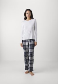 Anna Field by Zalando - Pyjama set - dark blue/white Thumbnail Image 1