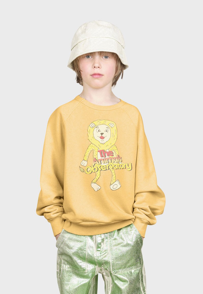 THE ANIMALS OBSERVATORY SHARK UNISEX - Sweatshirt - mustard