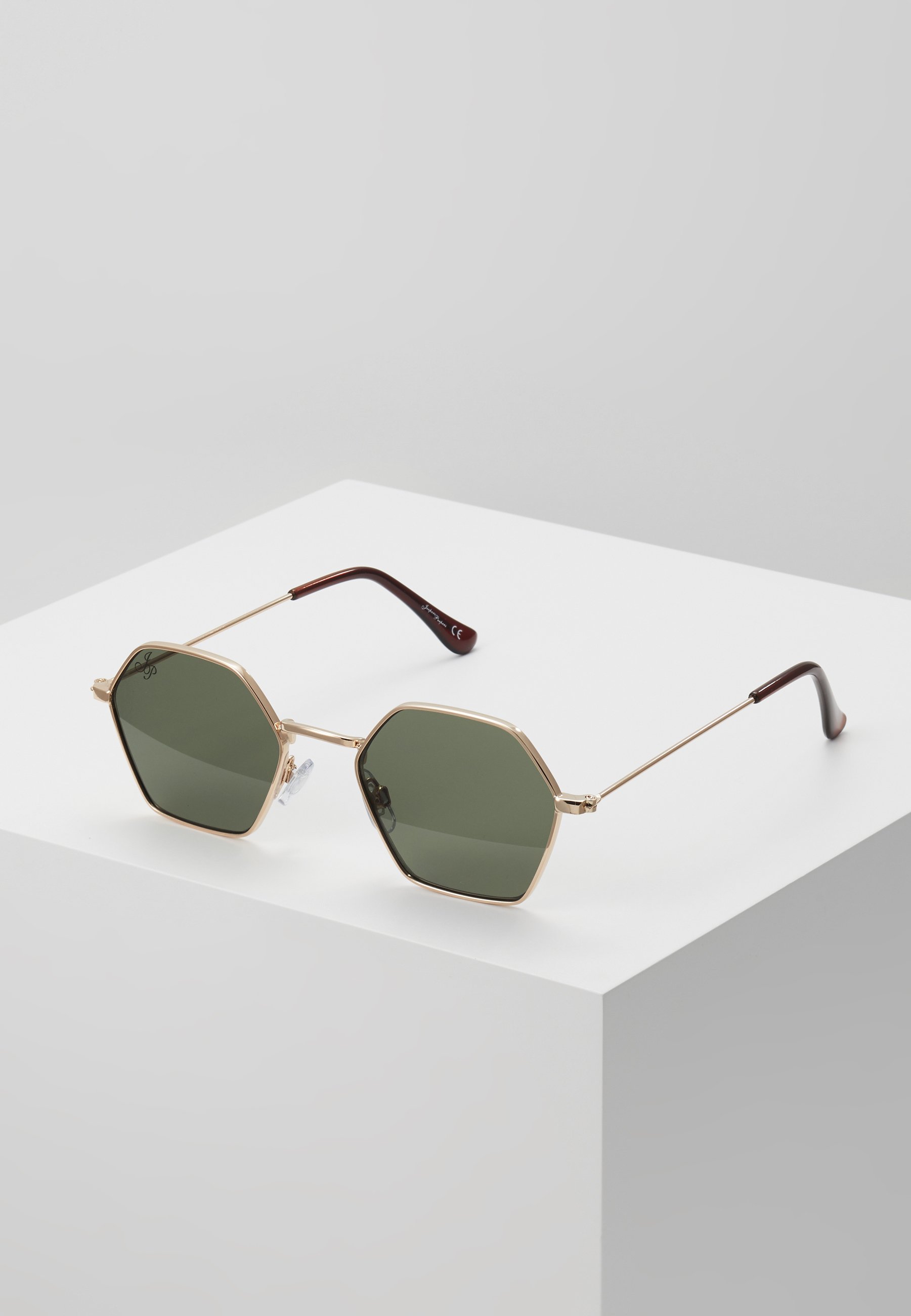 Jeepers Peepers Occhiali da sole - gold/green lens/dorato - Zalando.it