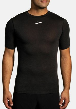 Brooks HIGH POINT SHORT SLEEVE - Sport T-Shirt - black