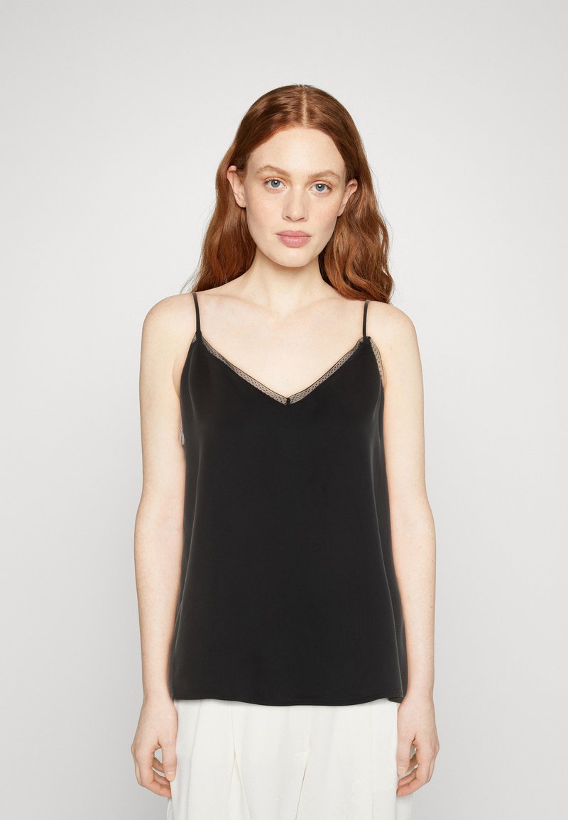 Esprit Collection - SUS  HEAVIER SIL - Top - black, Vergrößern