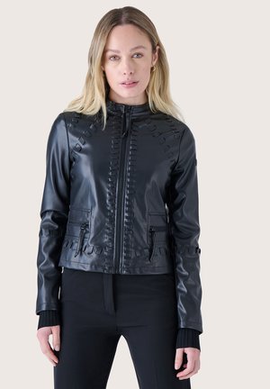 Camomilla Italia Kunstlederjacke - black